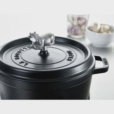 STUNS10 Knob Cow Stainless Steel