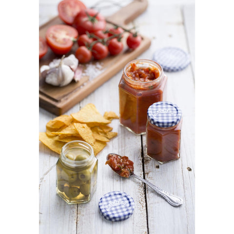 Hexagonal Twist Top Jar 110ml