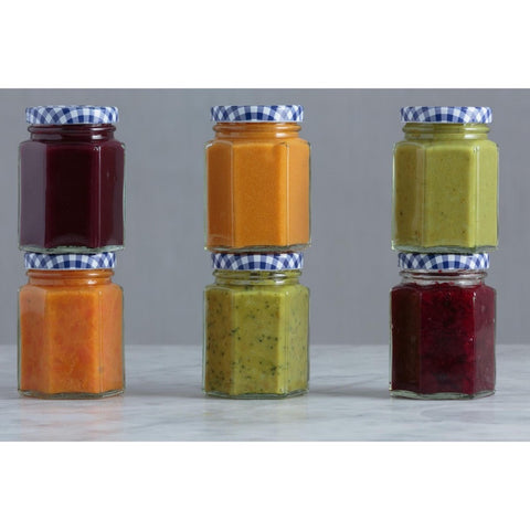 Hexegonal Twist Top Jar 280ml