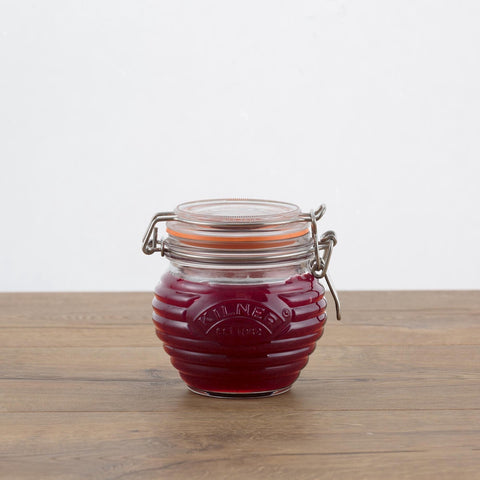 Honey Pot & Drizzler Spoon 400Ml
