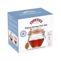Honey Pot & Drizzler Spoon 400Ml