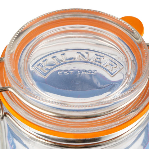 Square Clip Top Jar, 250ml