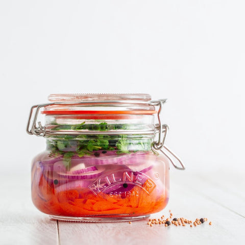 Square Clip Top Jar 500ml
