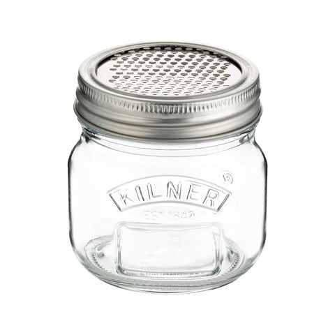 Storage Jar with Fine Grater Lid