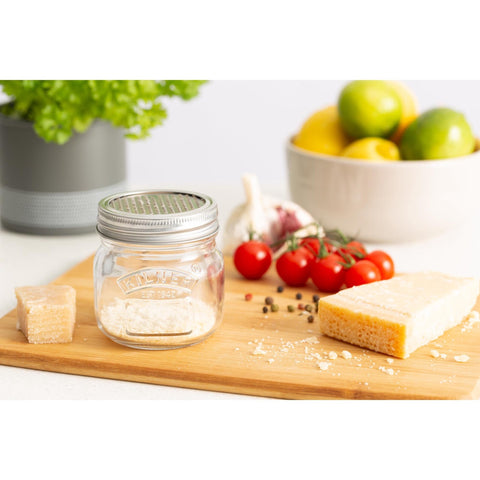 Storage Jar With Fine Grater Lid