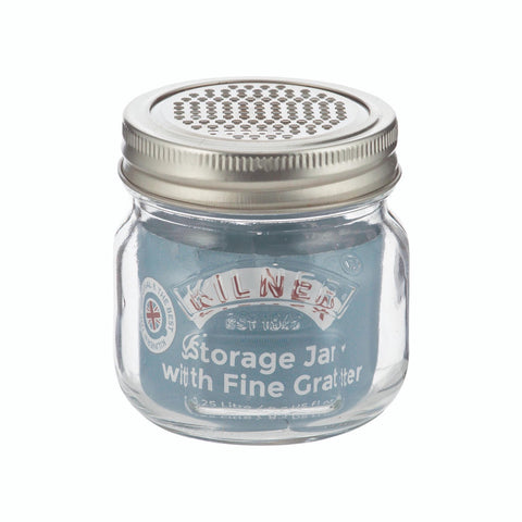 Storage Jar with Fine Grater Lid
