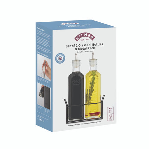 Oil Bottle Set 600Ml