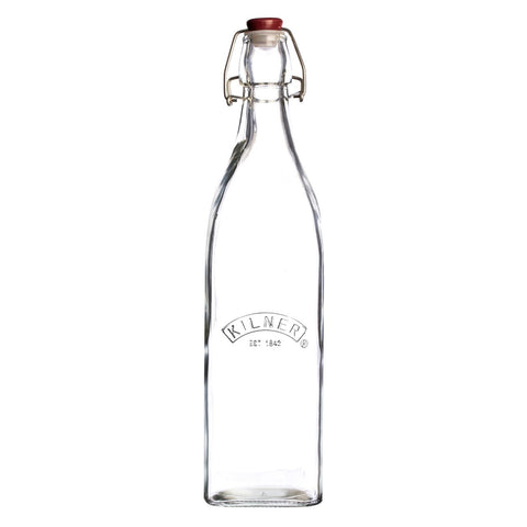 Square Clip Top Bottle 1 Litre