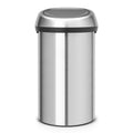 Touch Bin 60L - FPP Matt Steel