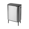 Bo Touch Bin Hi 60L - Matt Steel FPP