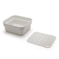 Washing Up Bowl With Drying Tray - Light Grey