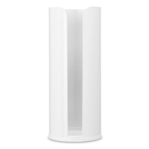 Toilet Roll Dispenser - White
