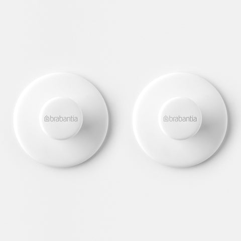 Toilet Roll Holder Set of 2 Pieces - White