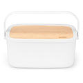 Nic Bread Bin - Light Grey