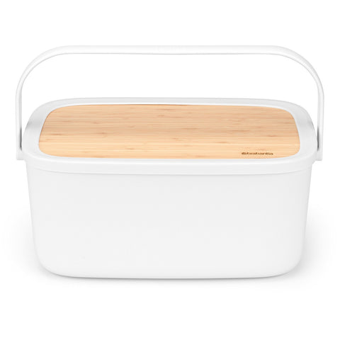Nic Bread Bin - Light Grey