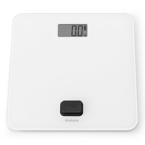 Digital Bathroom Scale - White