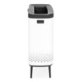 Bo Laundry Bin Hi 2 X 45L  - White