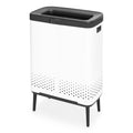 Bo Laundry Bin Hi 2 X 45L  - White