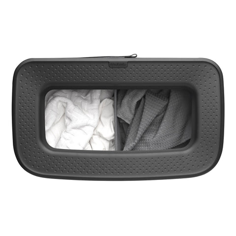 Bo Laundry Bin Hi 2 X 45L  - White