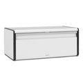 Bread Bin Roll Top Large - White