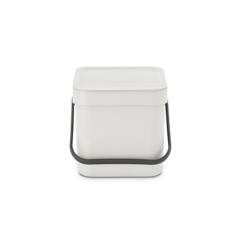 Waste Bin Sort & Go 6L - Light Grey