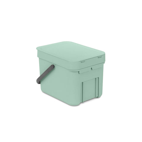 Waste Bin Sort & Go 6L - Jade Green
