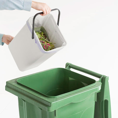 Waste Bin Sort & Go 12L - Light Grey