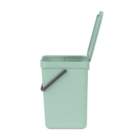 Waste Bin Sort & Go 12L - Jade Green