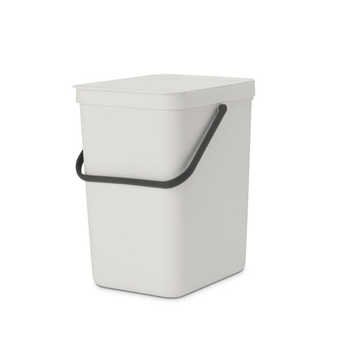 Waste Bin Sort & Go 25L - Light Grey