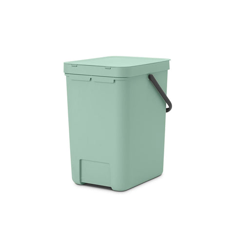 Waste Bin Sort & Go 25L - Jade Green