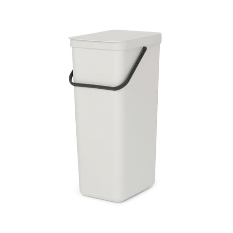 Recycle Bin Sort & Go 40L - Light Grey
