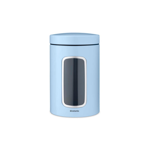 Window Canister 1.4 Litre - Dreamy Blue