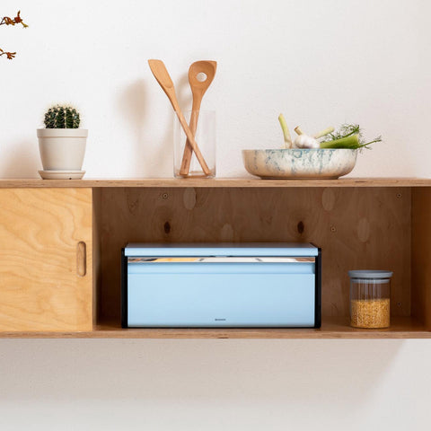 Bread Bin Fall Front Dreamy Blue