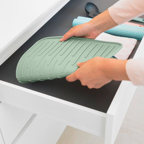 Silicone Dish Drying Rack - Jade Green