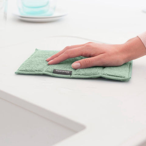 Microfibre Cleaning Pads, Set of 3, 16x22 cm (Dark Grey