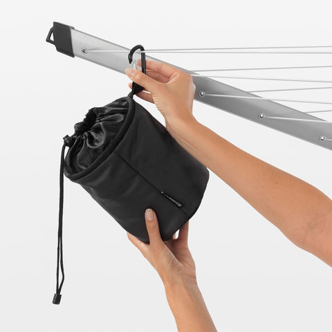 Clothes Peg Bag - Premium Pack CDU of 6 Black