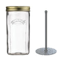 Pickle Glass Jar With Lifter 1 Litre