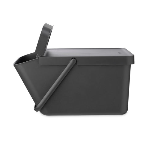 Stackable Bin Sort & Go 20L Grey