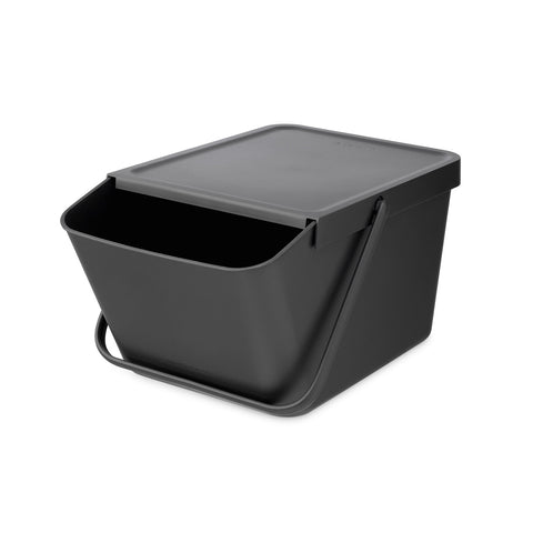 Stackable Bin Sort & Go 20L Grey
