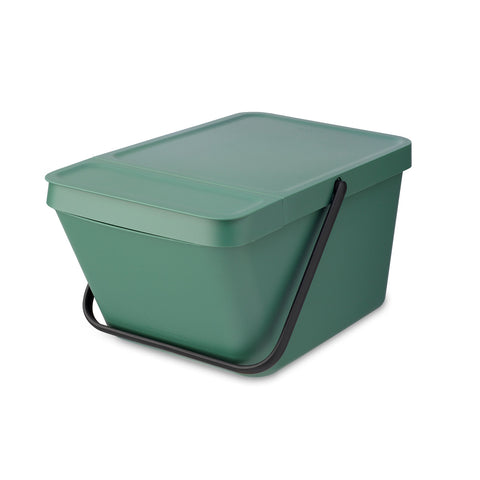 Stackable Bin Sort & Go 20L Fir Green