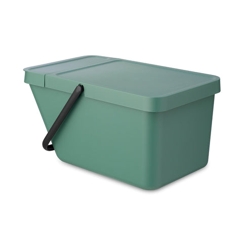 Stackable Bin Sort & Go 20L Fir Green
