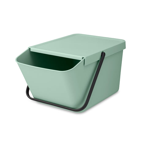 Stackable Bin Sort & Go 20L Jade Green