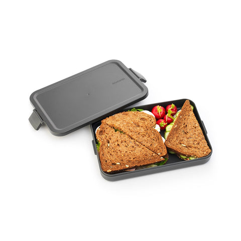 Make & Take Lunch Box Flat Dark Grey
