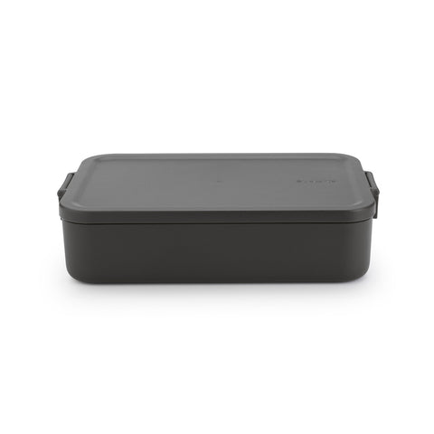 Make & Take Lunch Box Bento Large Dark Grey