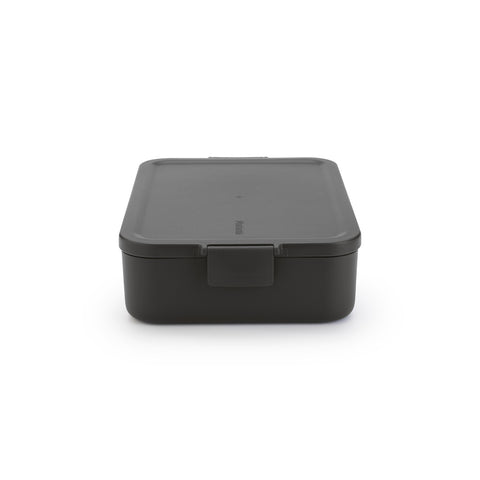 Make & Take Lunch Box Bento Large Dark Grey