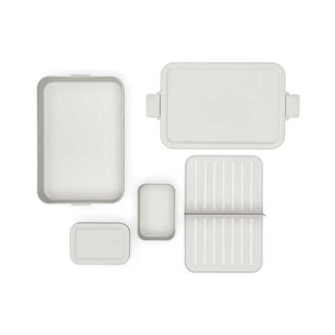 Make & Take Lunch Box/Bento - Light Grey
