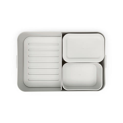 Make & Take Lunch Box/Bento - Light Grey