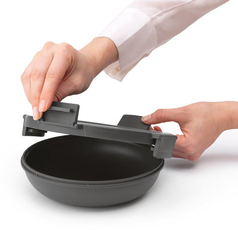 Make & Take Salad Bowl 1.3L Dark Grey