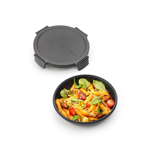 Make & Take Salad Bowl 1.3L Dark Grey