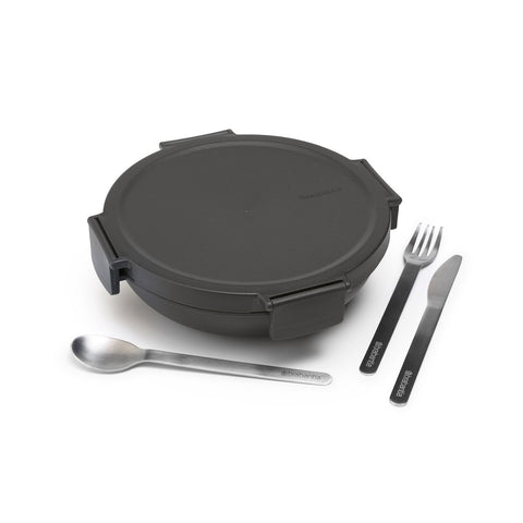 Make & Take Lunch Bowl 1L Dark Grey